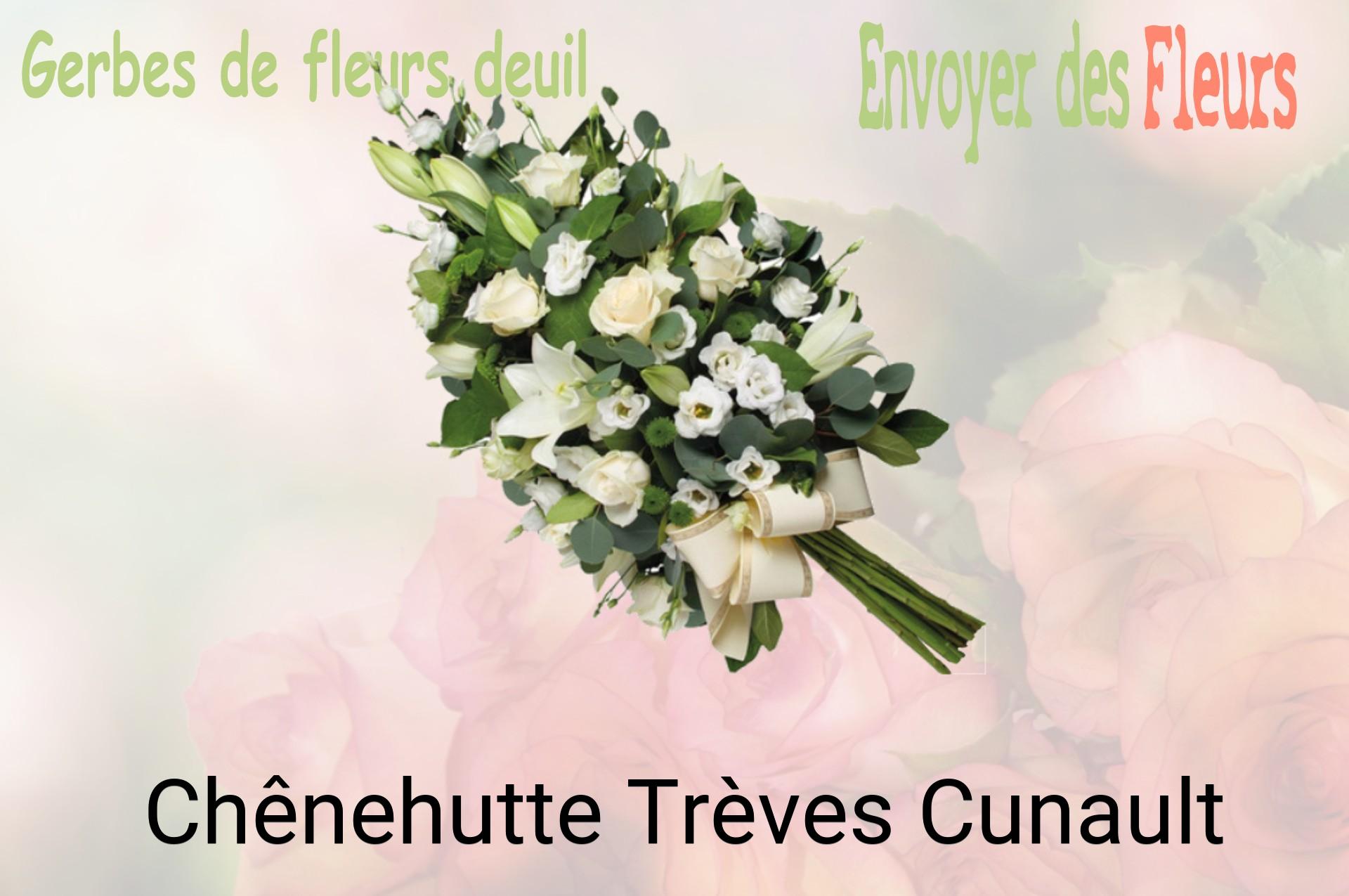 Gerbe de fleurs de deuil livrée à Chênehutte-Trèves-Cunault